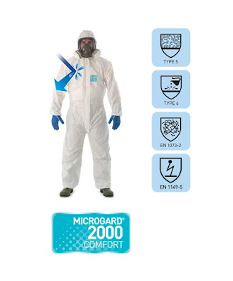 Quần Áo Bảo Hộ Chống Hoá Chất Microgard 2000 – QQHC00013 1 Bộ Quần Áo Bảo Hộ Chống Hoá Chất Microgard 2000 – QQHC0003