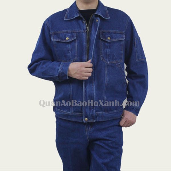 Quần Áo Bảo Hộ Jean Bền Đẹp - QDBH00071 1 Quần Áo Bảo Hộ