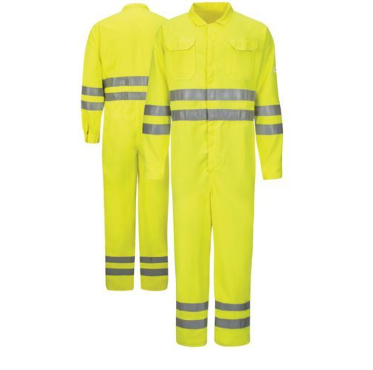 Quần Áo Bảo Hộ Liền Quần Có Vạch Phản Quang - QDBH00145 1 Quần Áo Bảo Hộ Liền Quần Có Vạch Phản Quang - QDBH0045