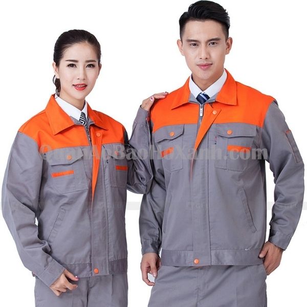 Áo Bảo Hộ Công Nhân Chất Lượng – QDBH00024 1 Áo Bảo Hộ Công Nhân