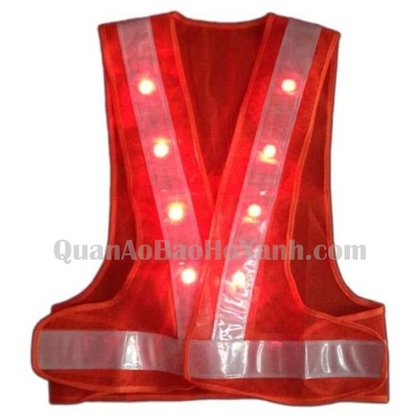 Áo Phản Quang Tích Hợp Đèn LED 1 Áo Bảo Hộ Lao Động Tích Hợp Đèn Led Tốt