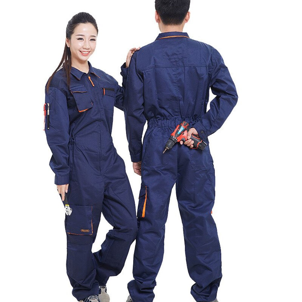 Áo Bảo Hộ Liền Quần Giá Rẻ Cho Người Lao Động – QDBH00035 1 Áo bảo hộ liền quần giá rẻ chất lượng - QDBH0035