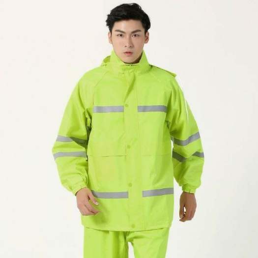Áo Mưa Bảo Hộ Phản Quang Chất Lượng - QQAM00013 1 Áo mưa bảo hộ - QQAM0013