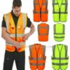 Áo Phản Quang Bảo Hộ Công Nhân Đảm Bảo Chất Lượng -QDBH00077
