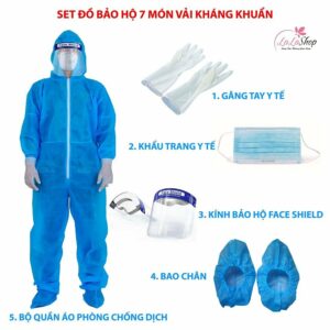 Quần áo bảo hộ y tế QQPS0002