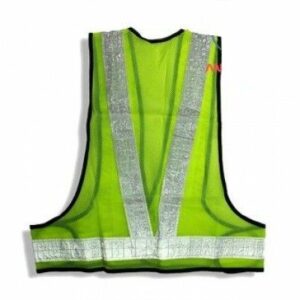 Áo Bảo Hộ Lao Động Phản Quang Chữ V Màu Xanh Chuối – QAPQ2919