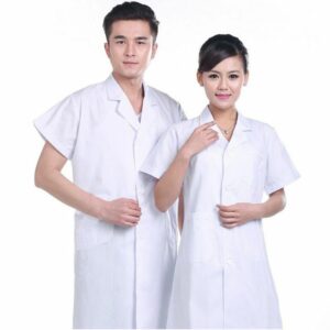 áo bảo hộ y tế blouse tay ngắn nam nữ