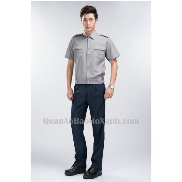 Áo Bảo Vệ Tay Ngắn Chất Lượng Giá Cạnh Tranh - QDBV01113 1 Áo Bảo Vệ Tay Ngắn Cao Cấp