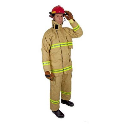 Quần Áo Bảo Hộ PCCC Cho Lính Cứu Hỏa - QQCN02222 1 quần áo bảo hộ pccc màu vàng cho lính cứu hỏa