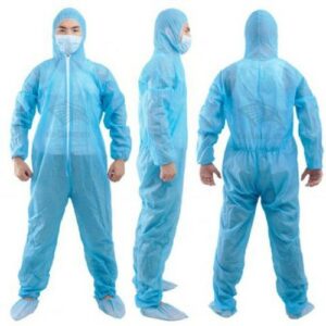 Đồng phục phòng sạch xanh dương