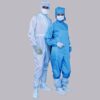 Áo Liền Quần Bảo Hộ Phòng Chống Dịch Màu Xanh Dương Đủ Phụ Kiện 4 áo liền quần bảo hộ đầy đủ vật dụng y tế
