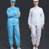Đồng Phục Phòng Sạch Quần Áo Rời Vải Polyester Carbon 5 Đồng phục phòng sạch rời chất đạt tiêu chuẩn