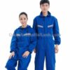 Áo Liền Quần Bảo Hộ Thời Trang Chống Thấm Màu Xanh