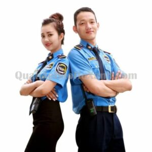 Đồng Phục Bảo Vệ Màu Xanh