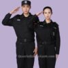 Đồng Phục Bảo Vệ Màu Đen Hiện Đại-QDBV00031