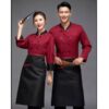 Quần Áo Đầu Bếp Chuyên Nghiệp Trong Làm Việc Hàng Ngày - QADB00064 6 Quần Áo Đầu Bếp Thời Trang