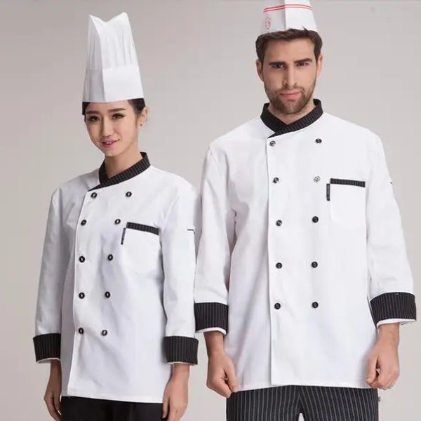 3 Style Quần Áo Đầu Bếp Nhà Hàng - Khách Sạn Tiêu Chuẩn 1 Quần Áo Đầu Bếp Nhà Hàng Đẹp