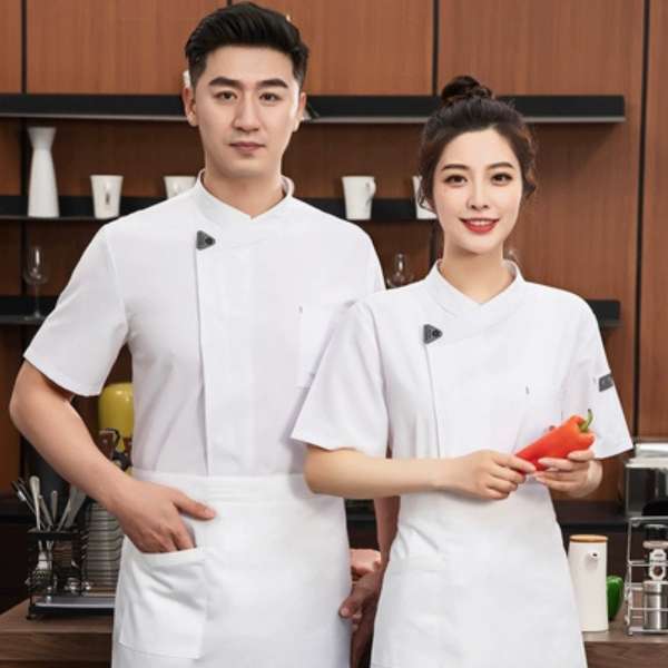 Top 5 Tiêu Chí Cần Biết Khi Chọn Quần Áo Đầu Bếp Chuyên Nghiệp 1 Quần Áo Đầu Bếp Chuyên Nghiệp Không Nhăn Dễ Giặt