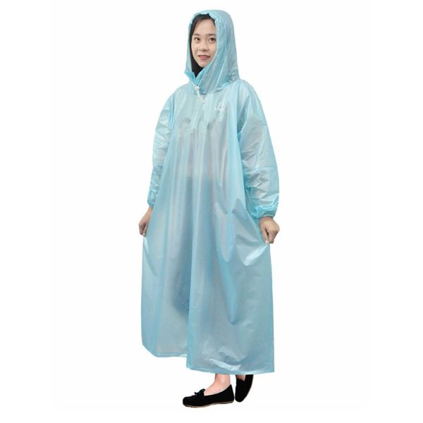 Áo Mưa Che Kín Toàn Thân Chống Mưa Gió Mạnh Giữ Khô Tuyệt Đối - QQAM00083 1 Áo Mưa Che Kín Toàn Thân Gấp Gọn Tiện Lợi