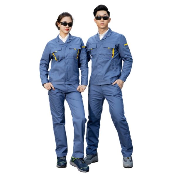 Quần Áo Bảo Hộ Kỹ Sư Mặc Bền Được Kỹ Sư Tin Dùng - QAKS00276 4 Quần Áo Bảo Hộ Kỹ Sư Mặc Bền Đa Túi Tiện Lợi