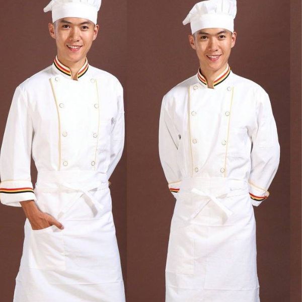 Quần Áo Đầu Bếp Tiêu Chuẩn Thoáng Mát