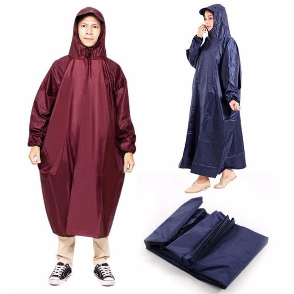 Áo Mưa Tiện Dụng Thiết Kế Thông Minh Che Kín Toàn Thân Khi Di Chuyển - QQAM00156 4 Áo Mưa Tiện Dụng Dày Dặn