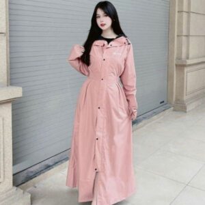 Áo Mưa Măng Tô Thời Trang Vải Dù